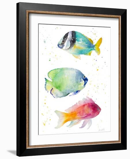 Tropical Fish II-Lanie Loreth-Framed Art Print