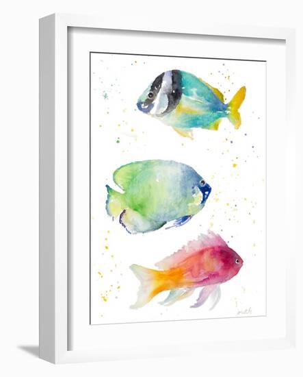 Tropical Fish II-Lanie Loreth-Framed Art Print