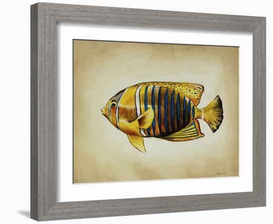 Tropical Fish II-Sydney Edmunds-Framed Giclee Print