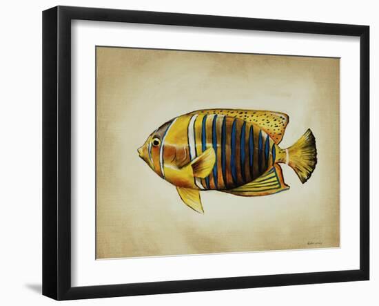 Tropical Fish II-Sydney Edmunds-Framed Giclee Print