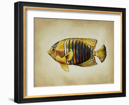 Tropical Fish II-Sydney Edmunds-Framed Giclee Print