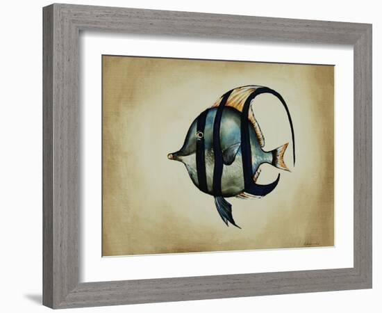 Tropical Fish IV-Sydney Edmunds-Framed Giclee Print