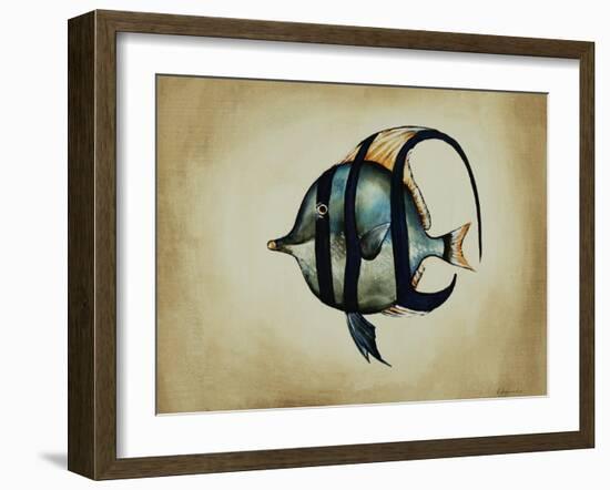 Tropical Fish IV-Sydney Edmunds-Framed Giclee Print