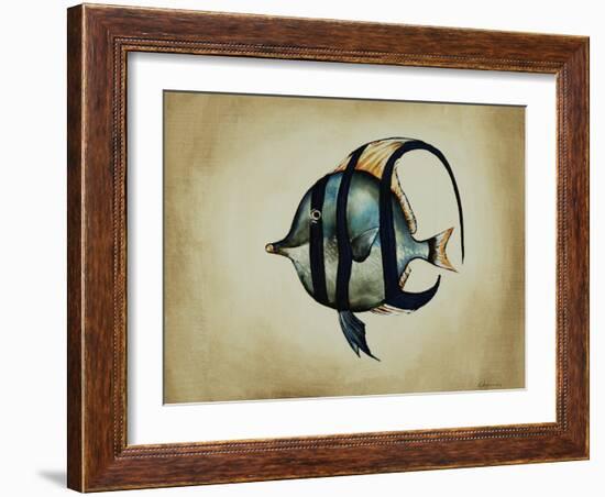 Tropical Fish IV-Sydney Edmunds-Framed Giclee Print