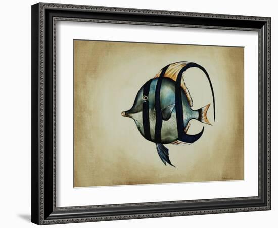 Tropical Fish IV-Sydney Edmunds-Framed Giclee Print