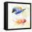 Tropical Fish Square I-Lanie Loreth-Framed Stretched Canvas