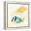 Tropical Fish Square II-Lanie Loreth-Framed Stretched Canvas