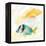 Tropical Fish Square II-Lanie Loreth-Framed Stretched Canvas