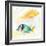 Tropical Fish Square II-Lanie Loreth-Framed Art Print