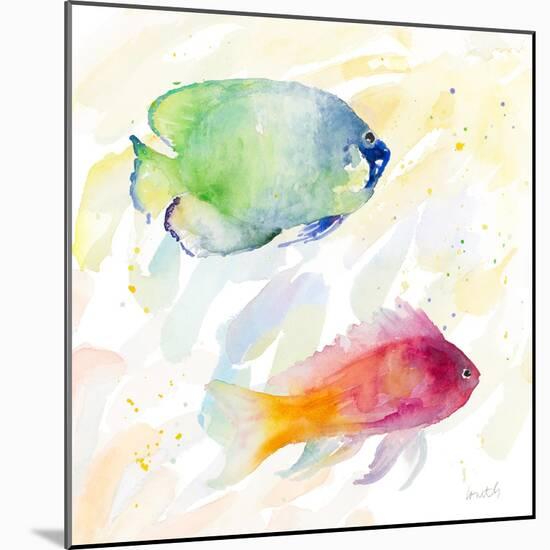 Tropical Fish Square III-Lanie Loreth-Mounted Art Print