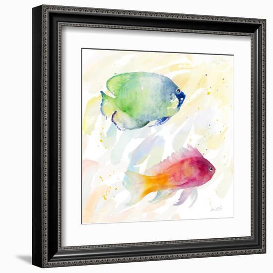 Tropical Fish Square III-Lanie Loreth-Framed Art Print