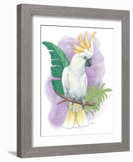 Tropical Flair III-Mary Urban-Framed Art Print