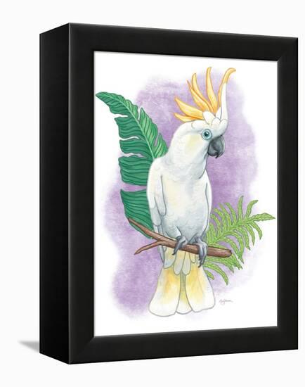 Tropical Flair III-Mary Urban-Framed Stretched Canvas