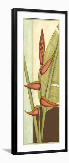 Tropical Flower Panel I-Jennifer Goldberger-Framed Art Print