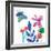 Tropical Flowers-Jennifer McCully-Framed Art Print