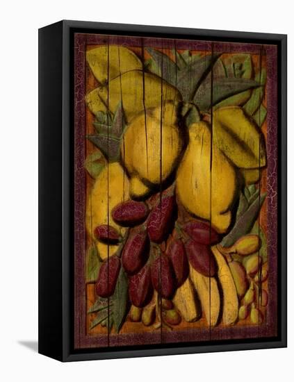 Tropical Fruit, Lemons-Kate Ward Thacker-Framed Premier Image Canvas