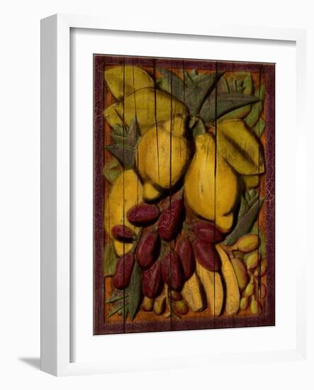 Tropical Fruit, Lemons-Kate Ward Thacker-Framed Giclee Print