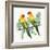 Tropical Fun Bird III Leaves-Harriet Sussman-Framed Art Print