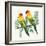 Tropical Fun Bird III Leaves-Harriet Sussman-Framed Art Print