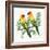 Tropical Fun Bird III Leaves-Harriet Sussman-Framed Art Print