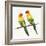 Tropical Fun Bird III-Harriet Sussman-Framed Art Print