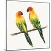 Tropical Fun Bird III-Harriet Sussman-Mounted Art Print