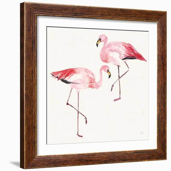 Tropical Fun Bird V-Harriet Sussman-Framed Art Print