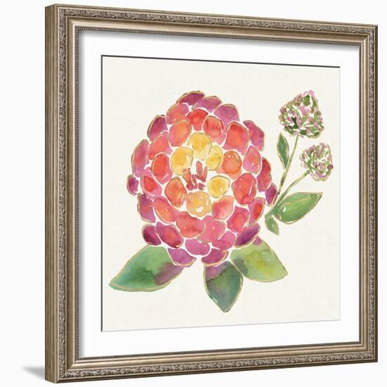 Tropical Fun Flowers II-Harriet Sussman-Framed Art Print