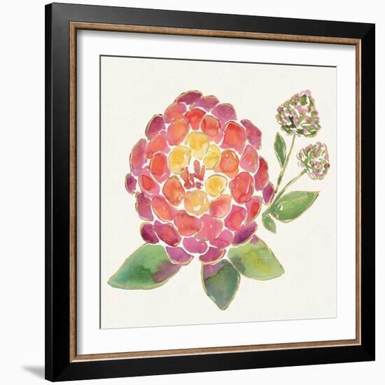 Tropical Fun Flowers II-Harriet Sussman-Framed Art Print