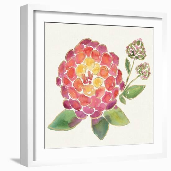 Tropical Fun Flowers II-Harriet Sussman-Framed Art Print