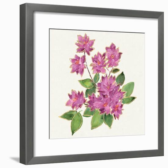 Tropical Fun Flowers IV-Harriet Sussman-Framed Art Print