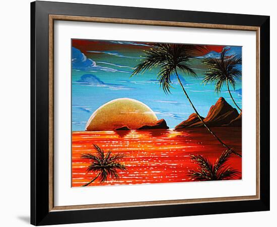 Tropical Fusion-Megan Aroon Duncanson-Framed Art Print