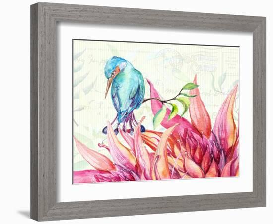 Tropical Garden I-Irina Trzaskos Studio-Framed Giclee Print