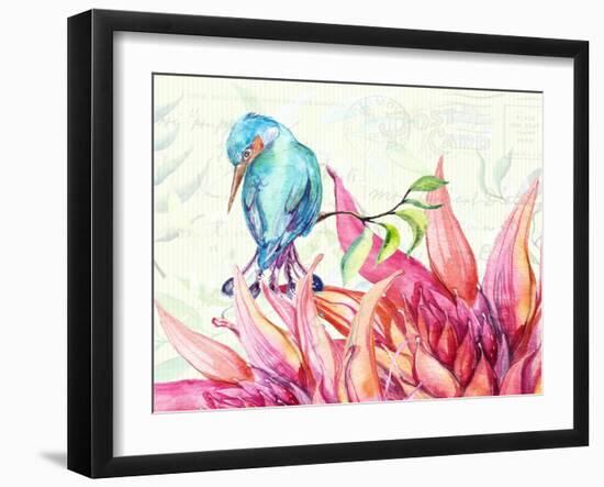 Tropical Garden I-Irina Trzaskos Studio-Framed Giclee Print