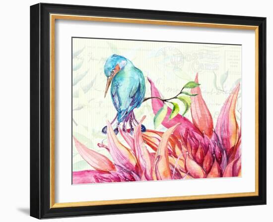 Tropical Garden I-Irina Trzaskos Studio-Framed Giclee Print