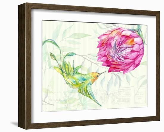 Tropical Garden II-Irina Trzaskos Studio-Framed Giclee Print