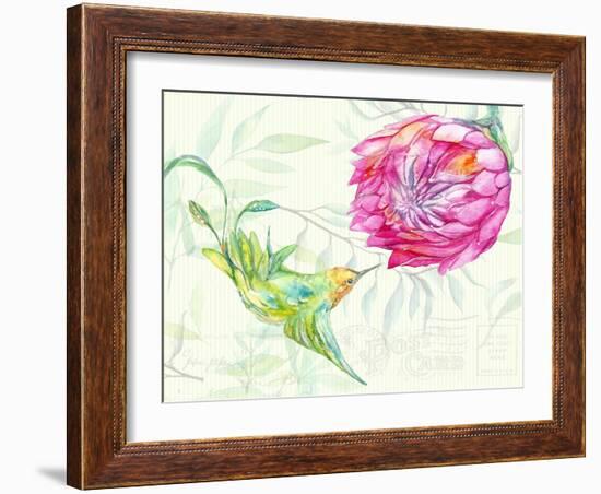 Tropical Garden II-Irina Trzaskos Studio-Framed Giclee Print