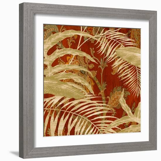 Tropical Garden II-Chris Donovan-Framed Art Print