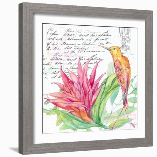 Tropical Garden III-Irina Trzaskos Studio-Framed Giclee Print