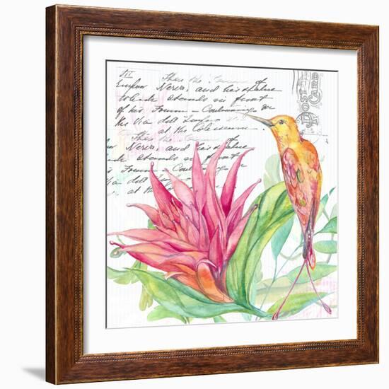 Tropical Garden III-Irina Trzaskos Studio-Framed Giclee Print