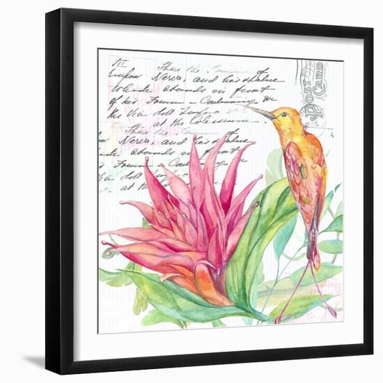 Tropical Garden III-Irina Trzaskos Studio-Framed Giclee Print