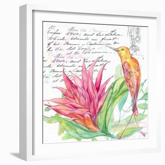 Tropical Garden III-Irina Trzaskos Studio-Framed Giclee Print