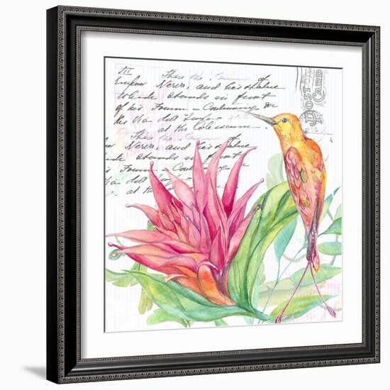 Tropical Garden III-Irina Trzaskos Studio-Framed Giclee Print