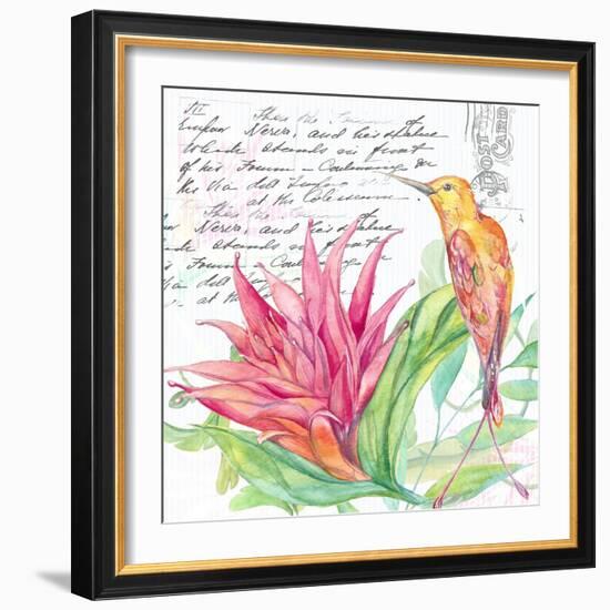 Tropical Garden III-Irina Trzaskos Studio-Framed Giclee Print