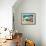 Tropical Getaway-Jane Slivka-Framed Art Print displayed on a wall