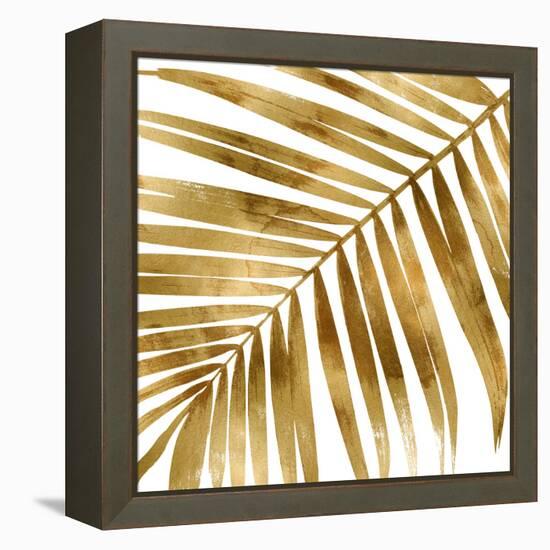 Tropical Gold Palm I-Melonie Miller-Framed Stretched Canvas