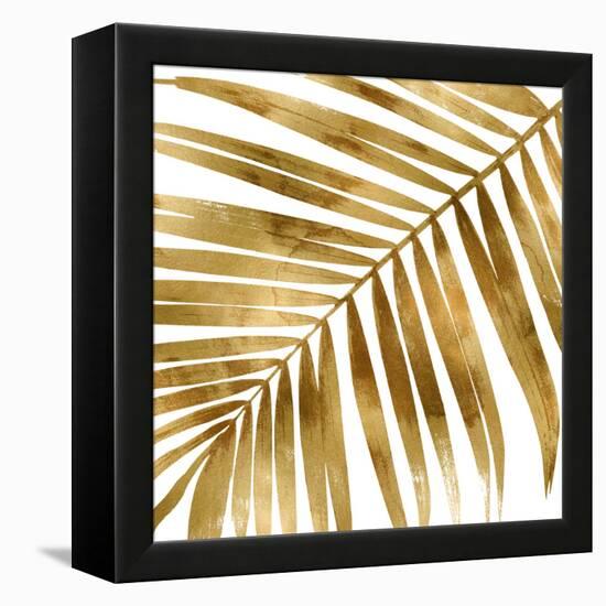 Tropical Gold Palm I-Melonie Miller-Framed Stretched Canvas