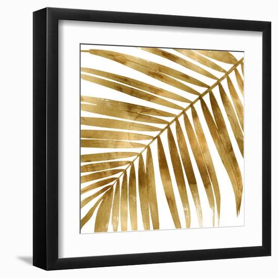 Tropical Gold Palm I-Melonie Miller-Framed Art Print