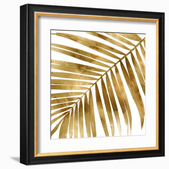 Tropical Gold Palm I-Melonie Miller-Framed Art Print