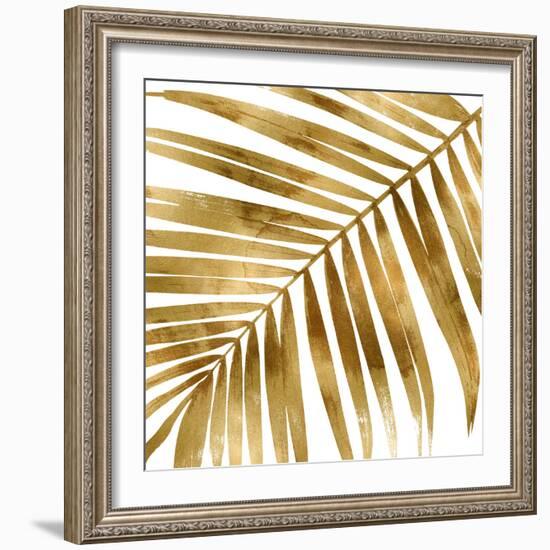 Tropical Gold Palm I-Melonie Miller-Framed Art Print